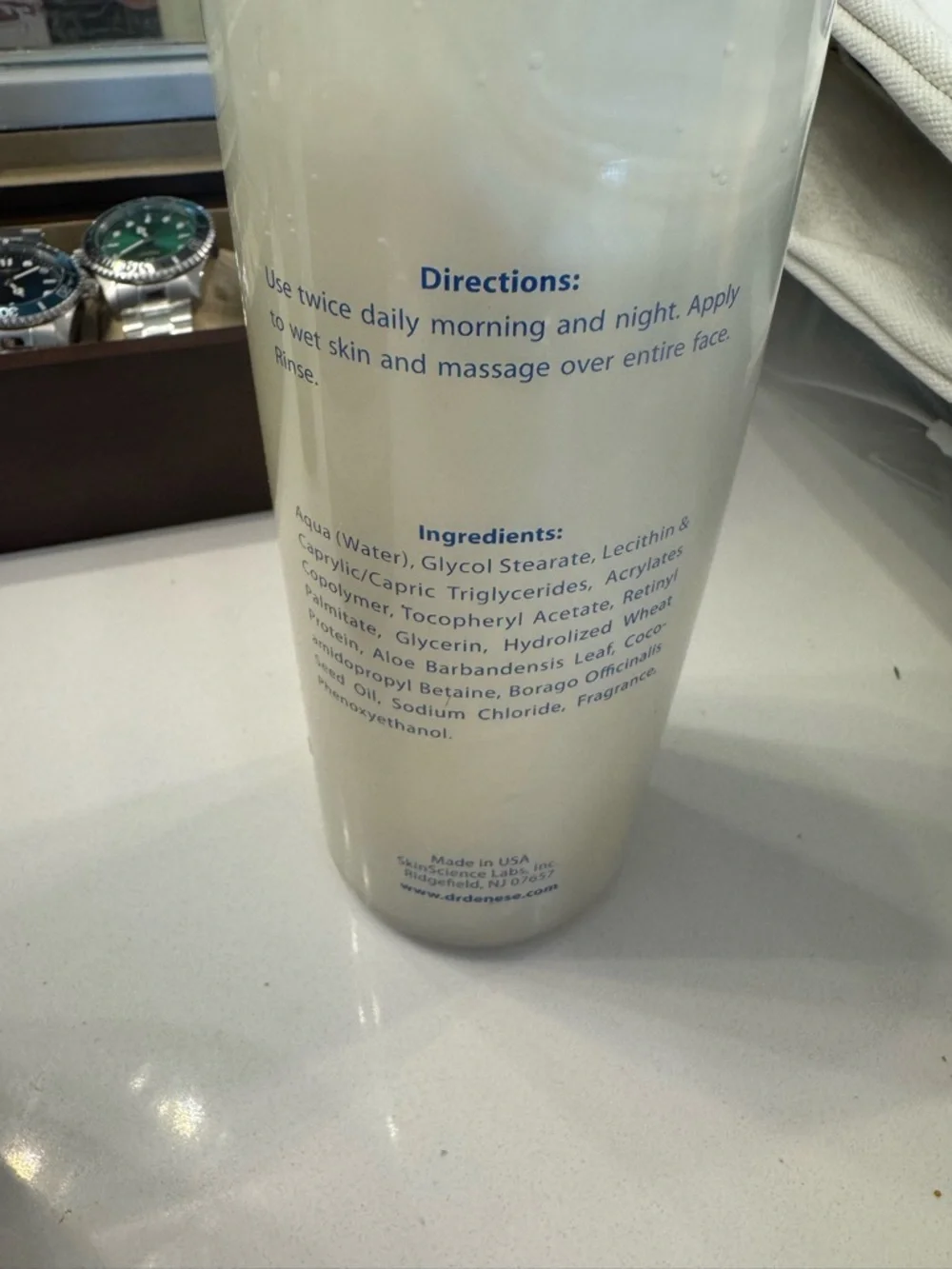 Dr Denese Hydration Facial Cleanser